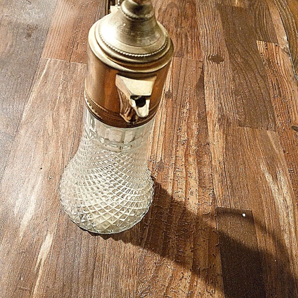 crystal pitcher